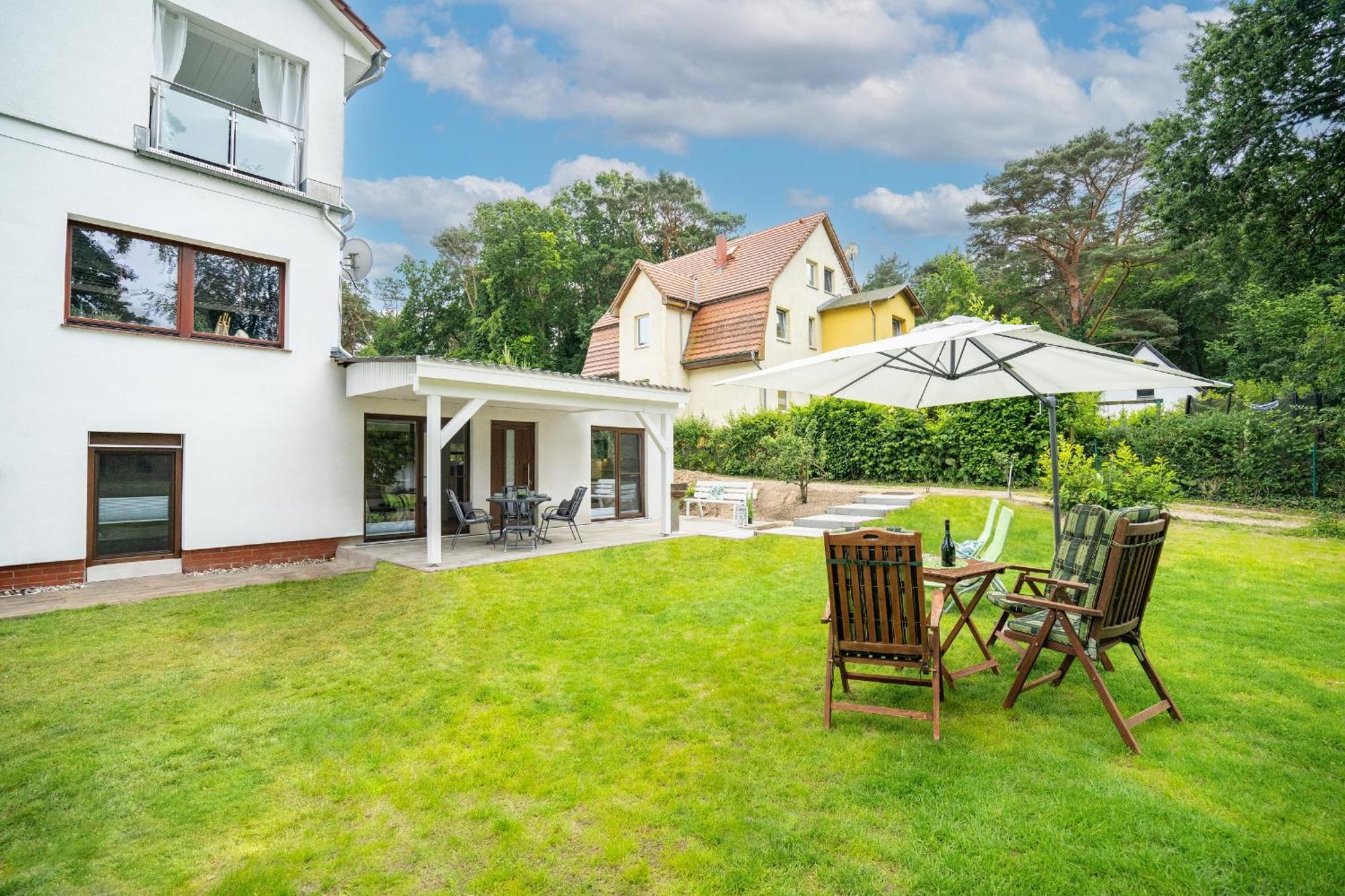 Gerhart-Hauptmann-Strasse 1A Ferienhaus Gartenidylle Kölpinsee Eksteriør billede